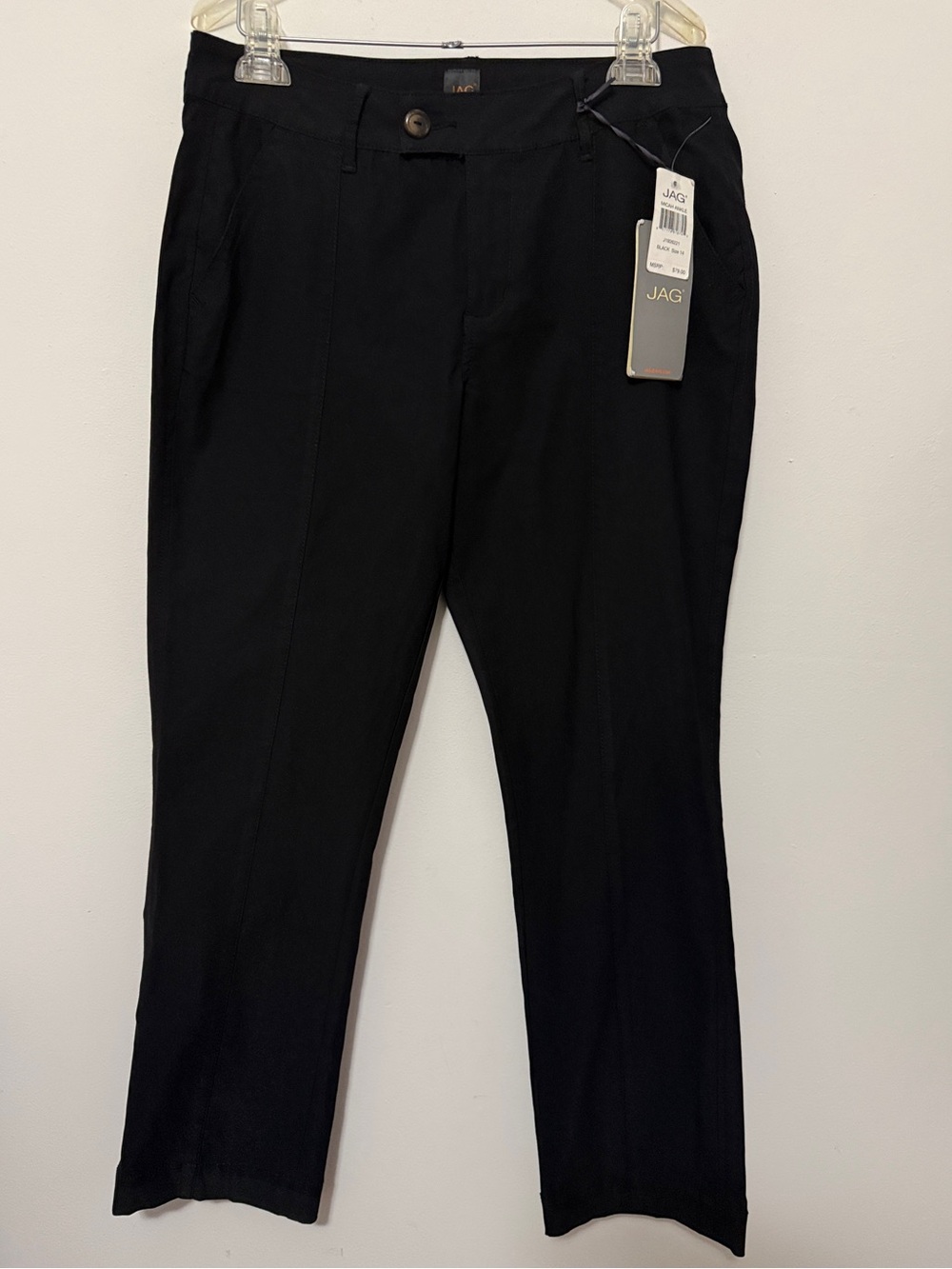 NWT Women’s Jag Jeans Black Stretch Pants-size 14/ 30” inseam